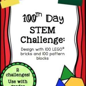 100th Day LEGO and Pattern Block Challenge
