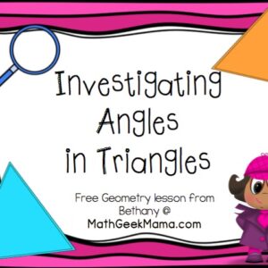 Exploring Interior and Exterior Angles of Triangles