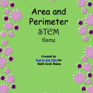 Area and Perimeter Printable Board Game