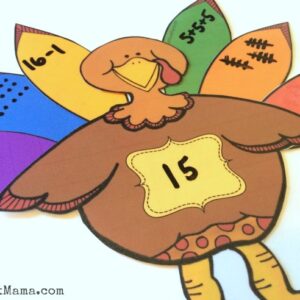 "Build a Turkey" Number Sense Activity