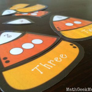 Candy Corn Number Puzzles