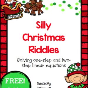 Christmas Riddles: Solving Linear Equations