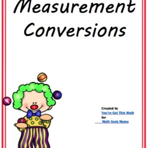 Measurement Conversion Practice Pages