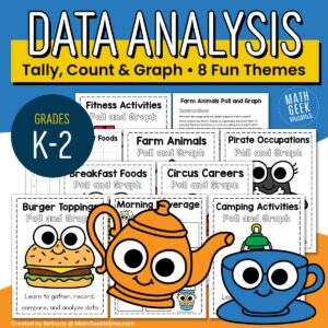 Tally, Count & Graph: Data Analysis for K-2