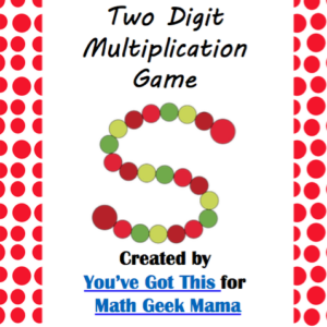 Double Digit Multiplication Games