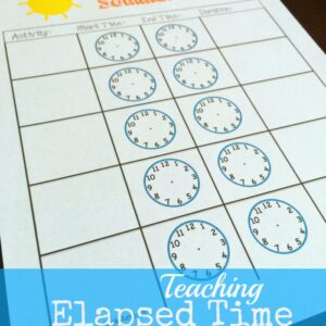 "Perfect Summer Day" {Elapsed Time Activity}