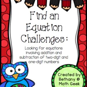 Equation Search: Addition and Subtraction