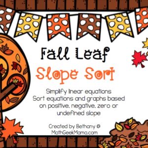 Fall Leaves Slope Sort