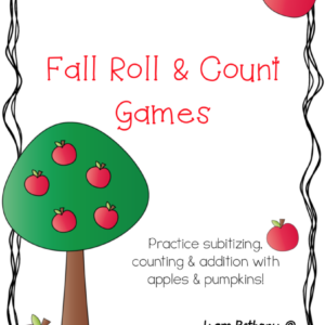 Fall Counting Mats: Low Prep Games
