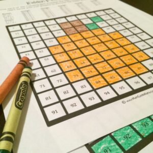 Hundreds Chart Hidden Pictures
