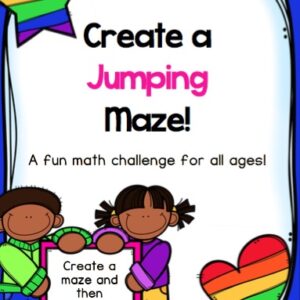Jumping Maze Printable Version