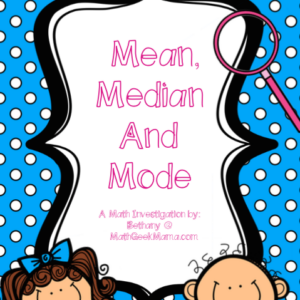 Exploring Data {Mean, Median and Mode}