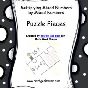 Multiplying Mixed Numbers Puzzles
