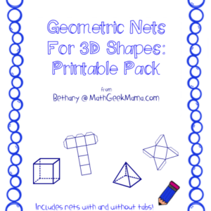 3D Shape Nets Printable Pack