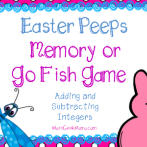 Integer Practice {2 Games in 1}