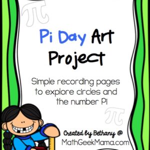 Circle Art Project Recording Pages
