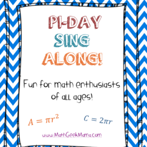 Pi Day Sing Along