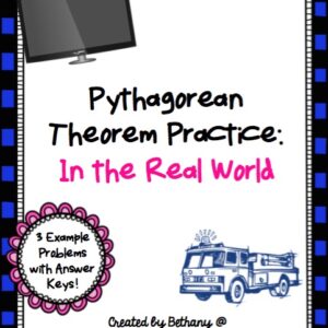 Pythagorean Theorem Problems