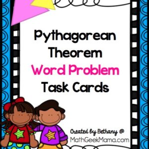 Pythagorean Theorem Task Card Set