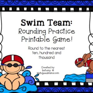 Swim Meet Rounding Game