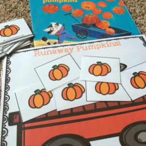 Runaway Pumpkins {Printable Board Game}