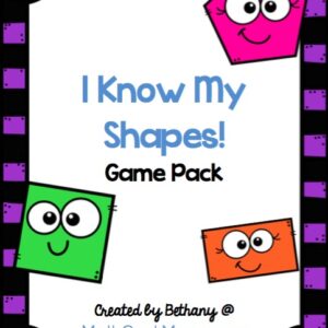 I Know My Shapes! Game Set