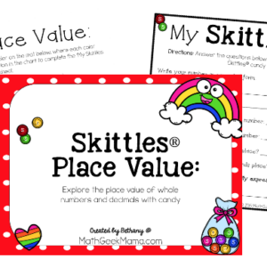 Skittles Place Value Set