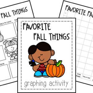 Fall Tally & Graph Math Activity