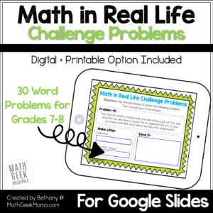 Challenging Word Problems | Pythagorean Thm | Distance/Rate/Time | Percent
