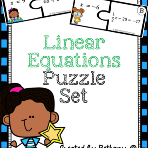 Linear Equations Puzzles