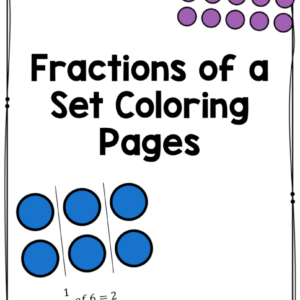 Fraction of a Set: Visual Practice Pages