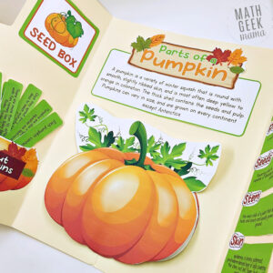 Pumpkin Facts Lapbook: Interactive Folder