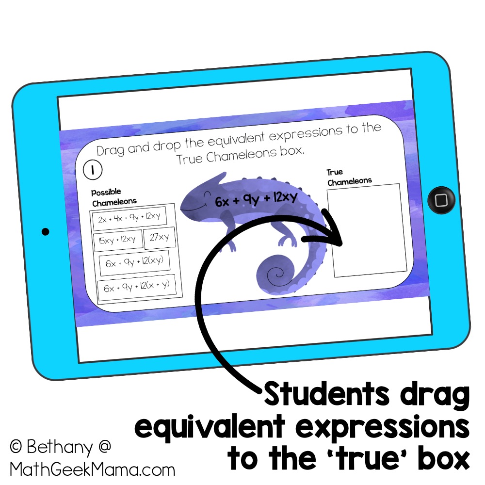 6th Grade Math Practice or Review - DIGITAL Activities BUNDLE - Image 3