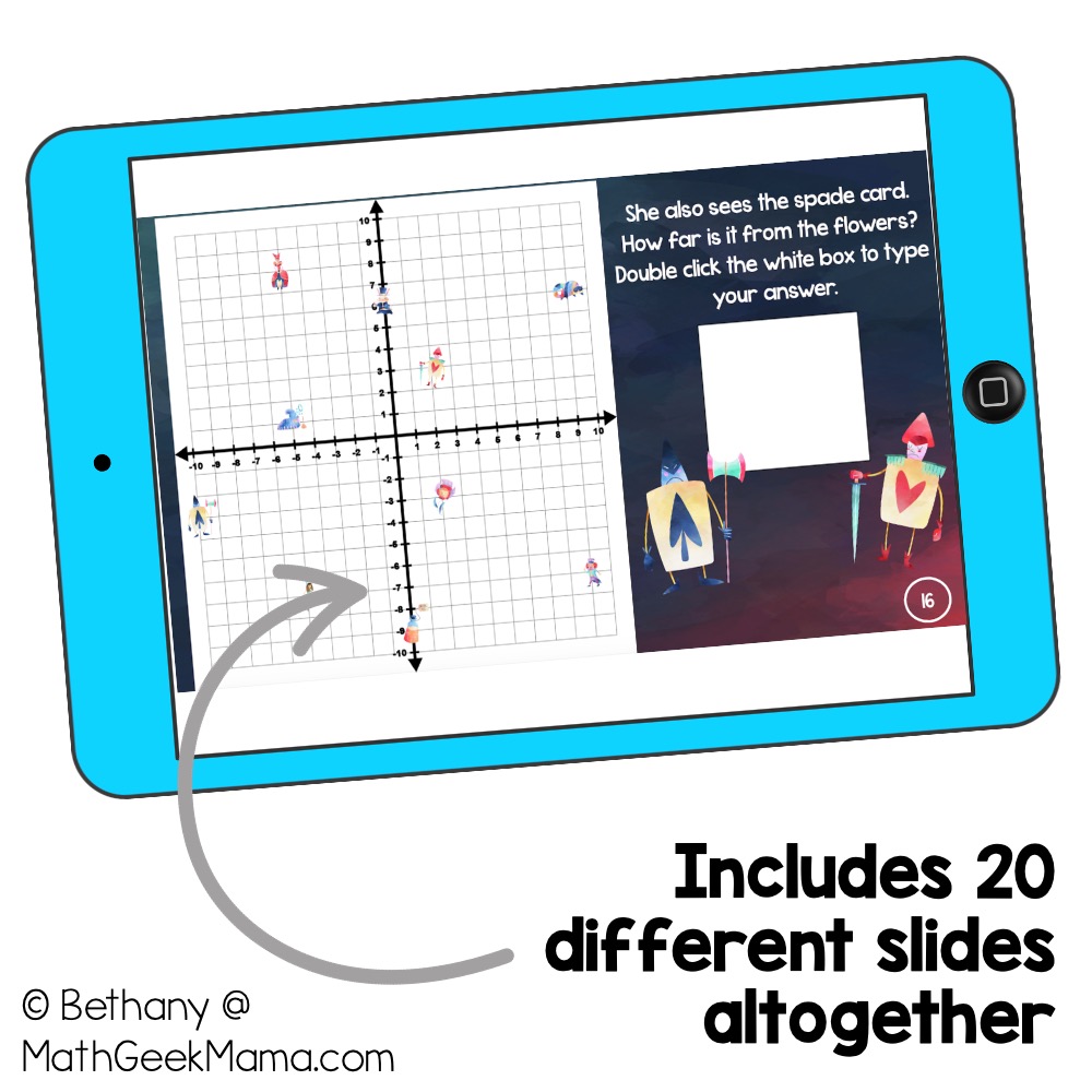 Distance on the Coordinate Plane - Plot Points - Find Distance - Grade 6 DIGITAL - Image 4