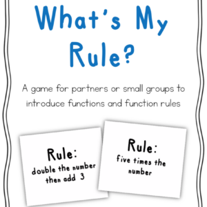 Low-Prep Functions Game