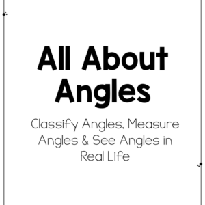 All About Angles Practice Pages