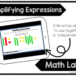 Simplify Algebraic Expressions: Digital Activity with Algebra Tiles