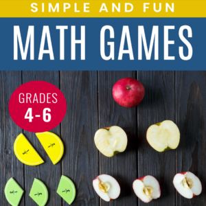 Simple & Fun Math Games - Grades 4-6 - PRINTABLE - Cards, Dice, Puzzles
